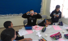  بالصور: فعاليات "عدد المائة" في مدرسة حسن عرفة الابتدائية بيافا